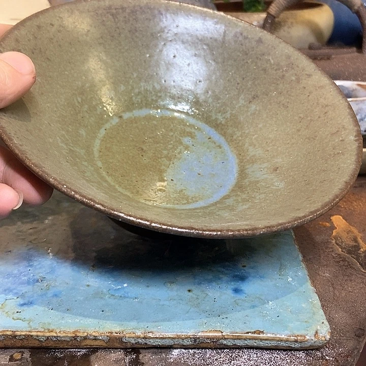 盘手工高温原矿窑变