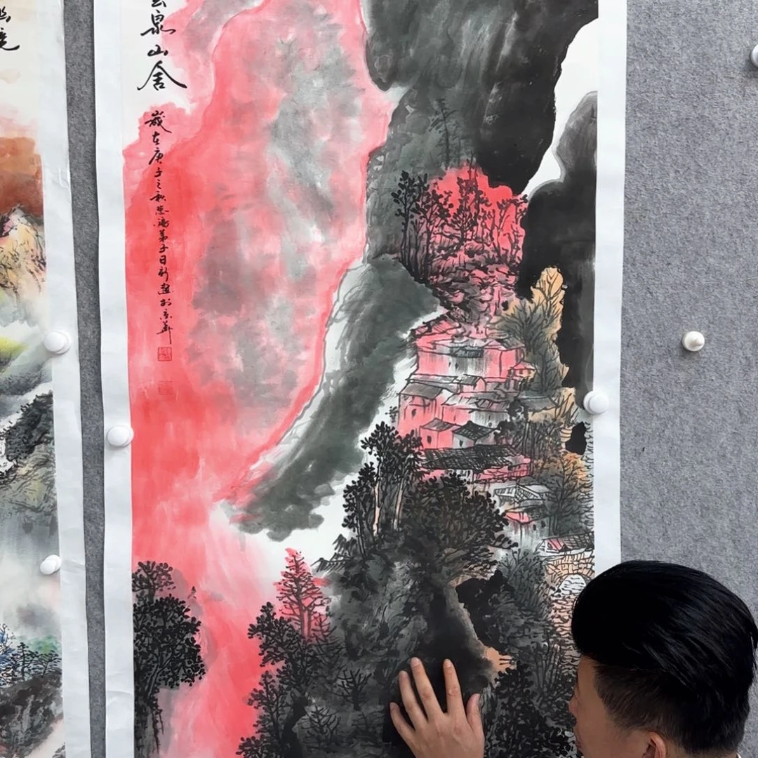 书法书法作品多次参加