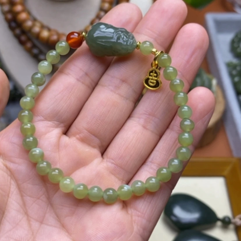 【闪购商品】未镶嵌和田玉挂件墩*