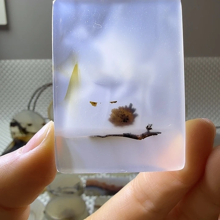 玛瑙/玉髓未镶嵌吊坠(不含链)44