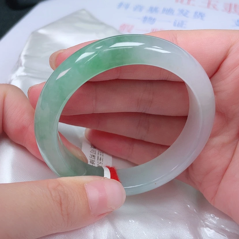 【闪购商品】未镶嵌手镯翡翠52 53