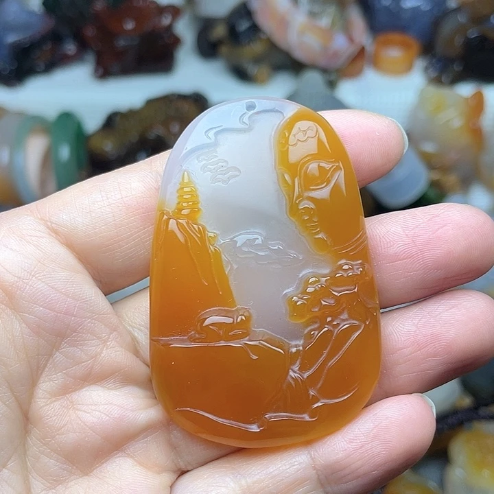 玛瑙/玉髓饰品未镶嵌