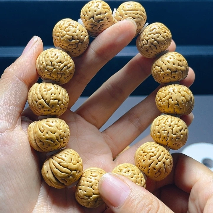 汇***选吊坠桃核国核滚像茶壶