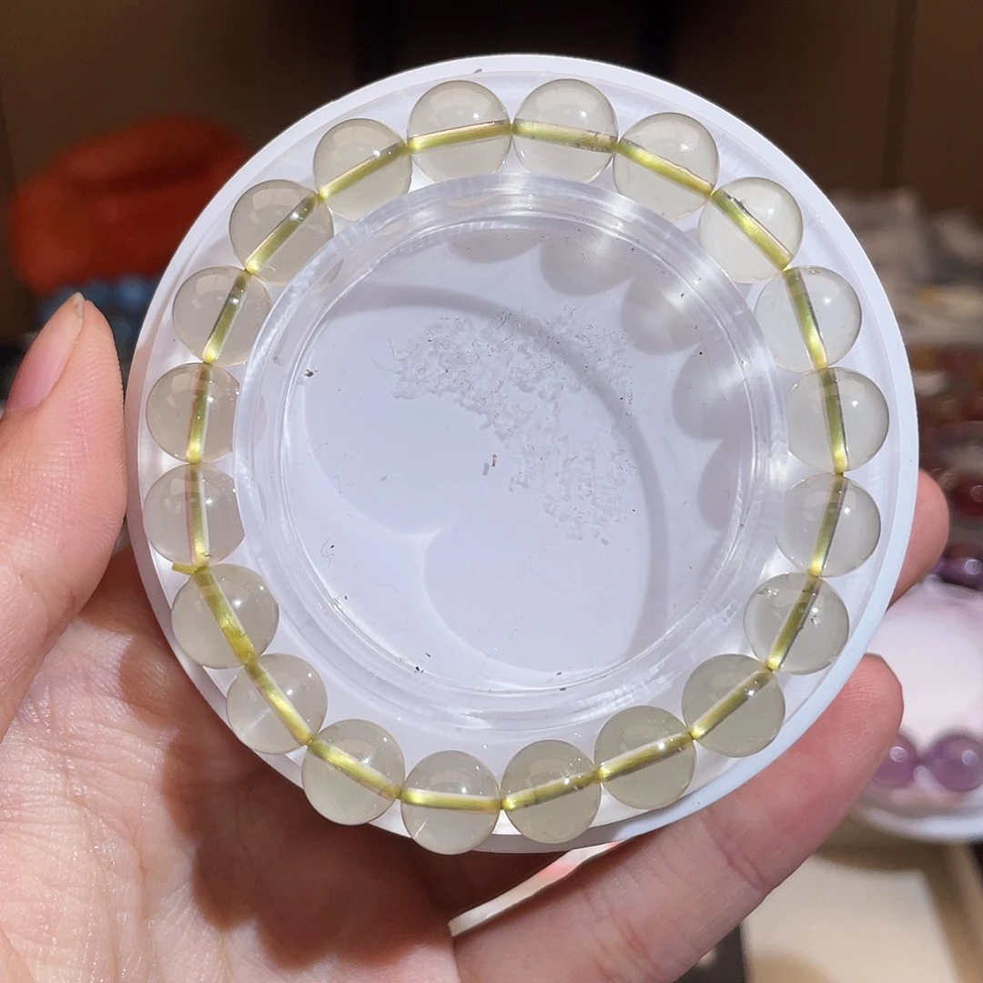 未镶嵌手链水晶星光黄水10m