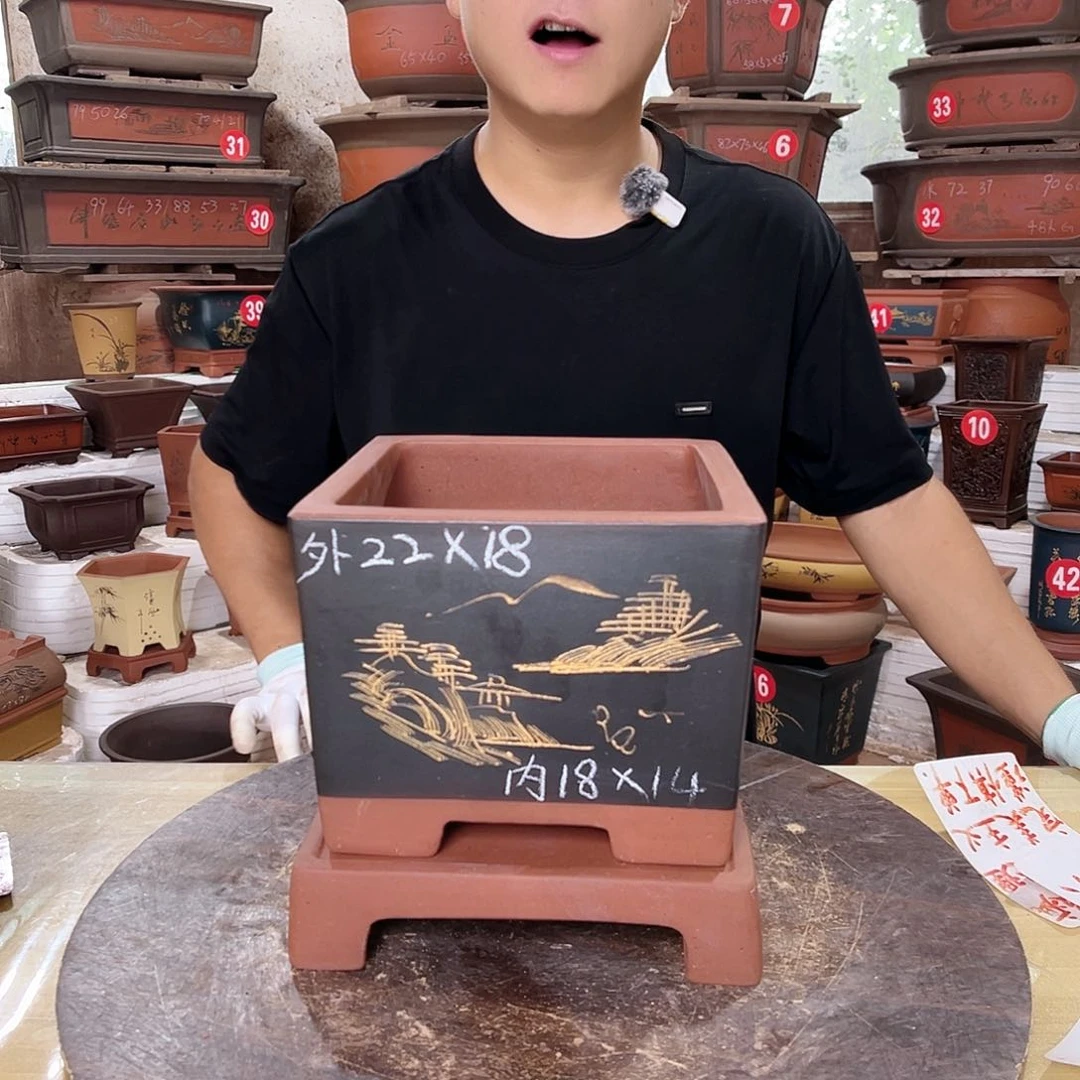 紫砂花盆工厂直发