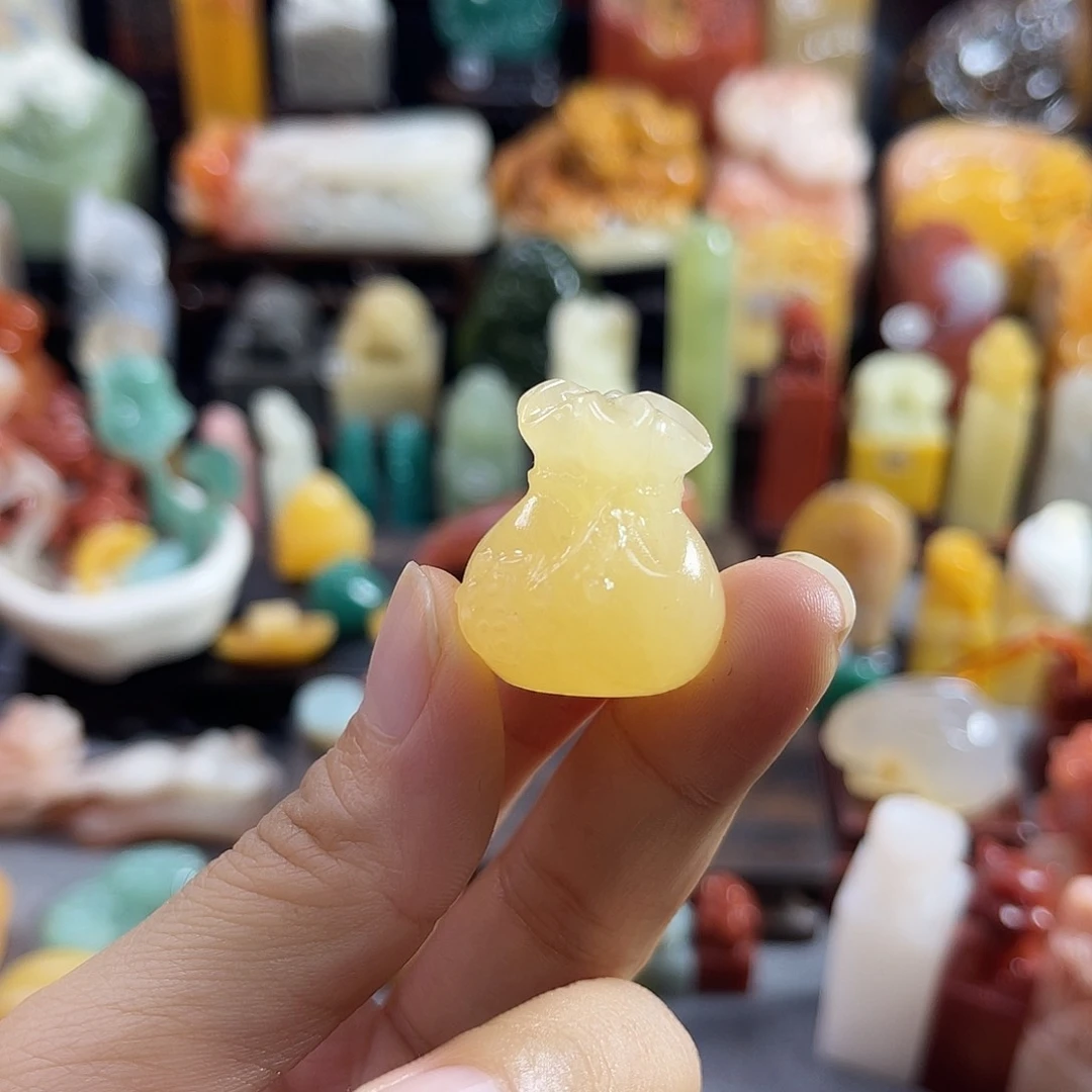 寿山石印石夏*～101包邮包刻