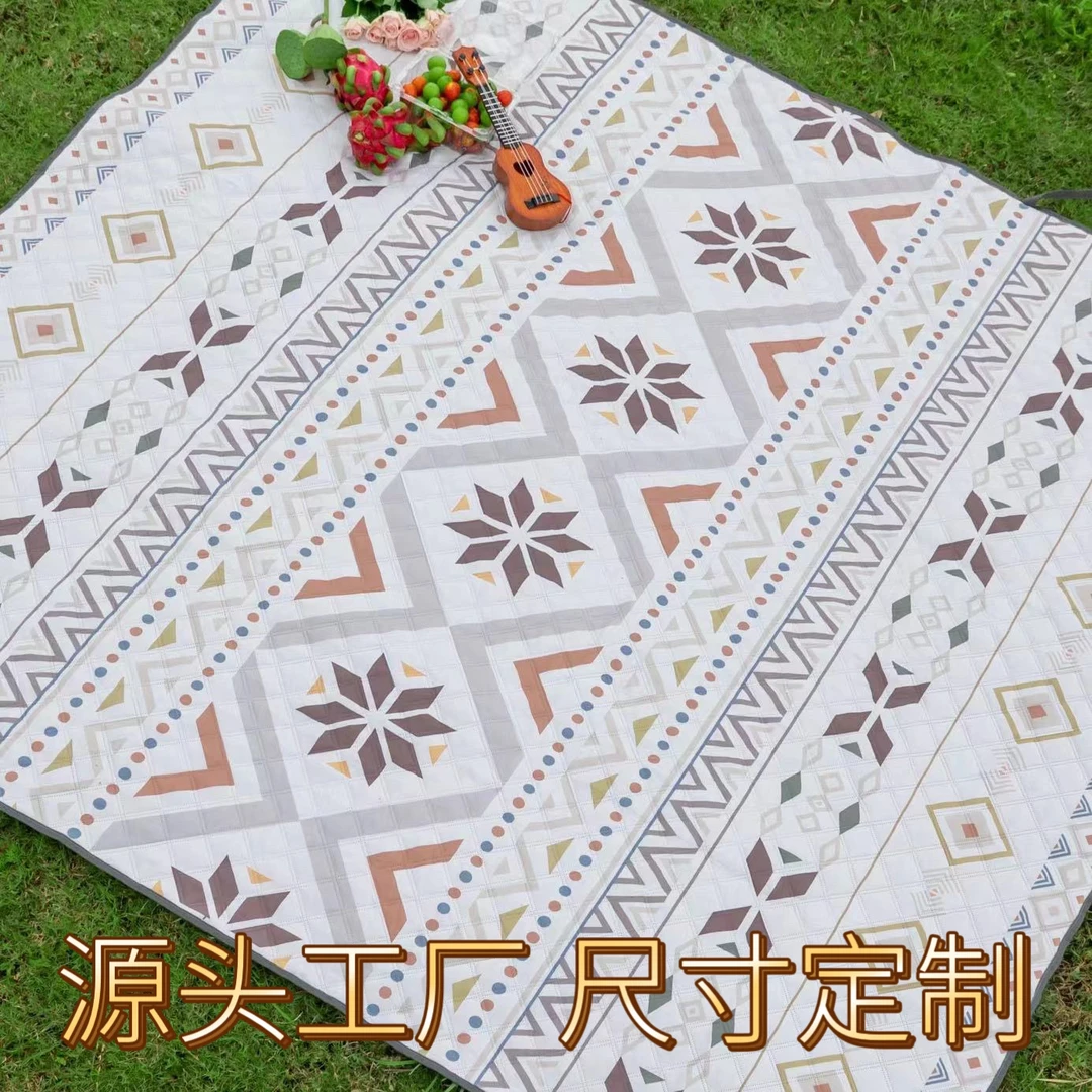 可定制帐篷地垫户外超声波野餐垫防水加厚可机洗露营便携式防潮垫