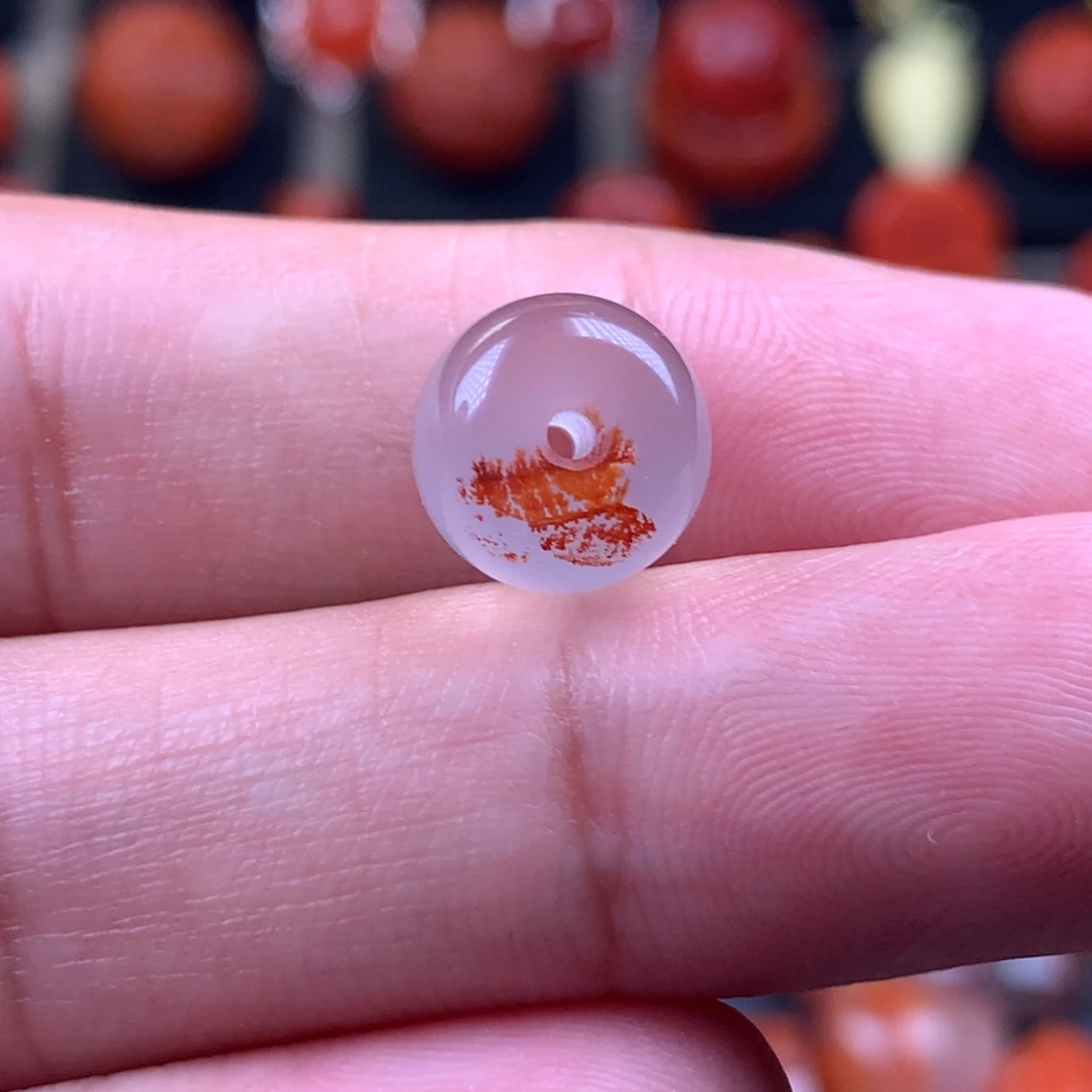 南红玛瑙未镶嵌冰飘老型10+