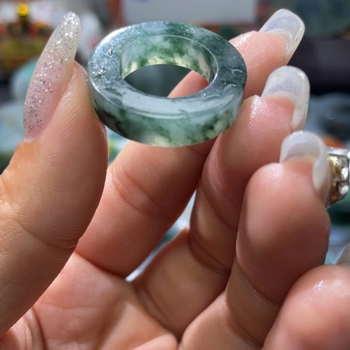 定制翡翠未镶嵌天然翡翠12-18圈