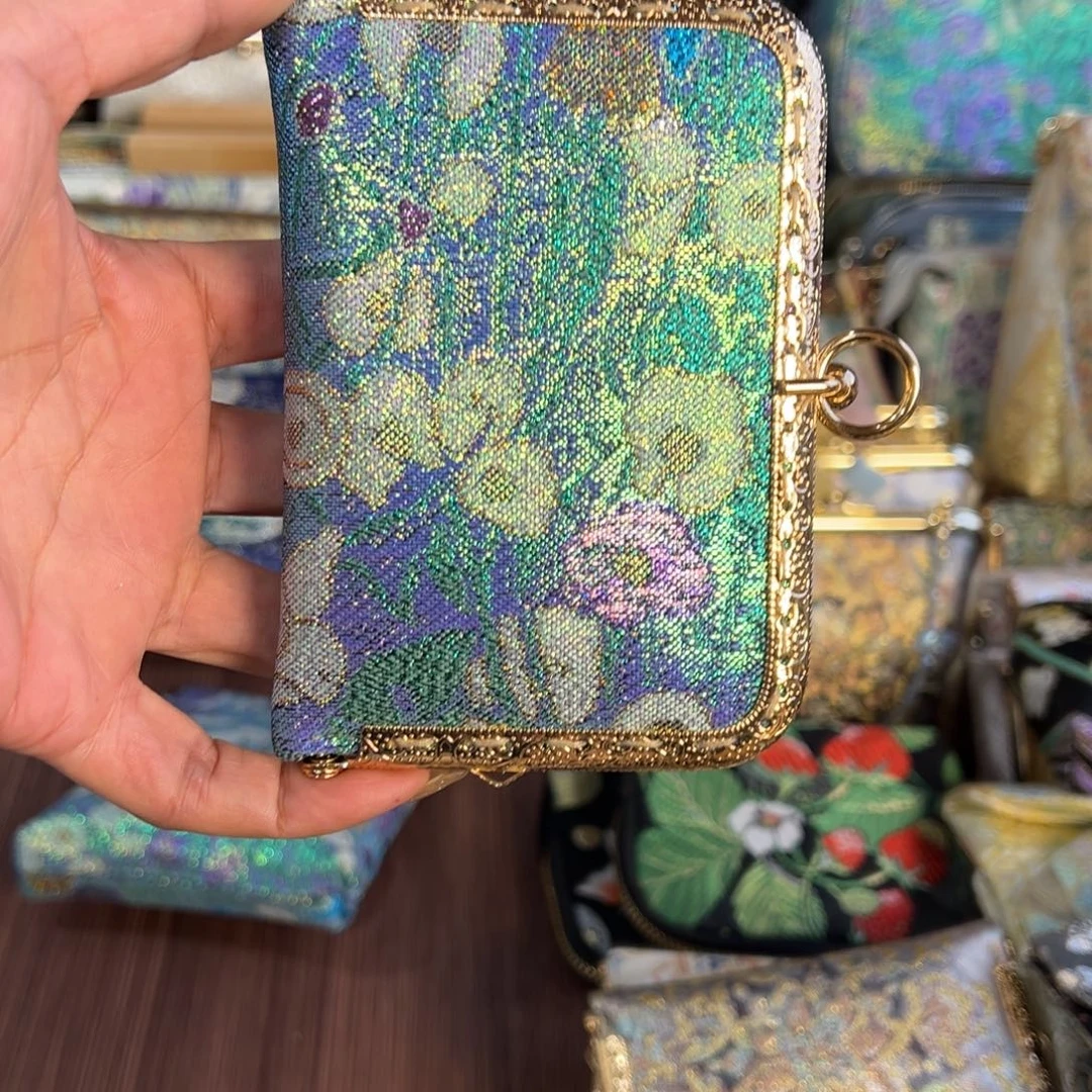 小***喵蚕丝福利郁金香卡包