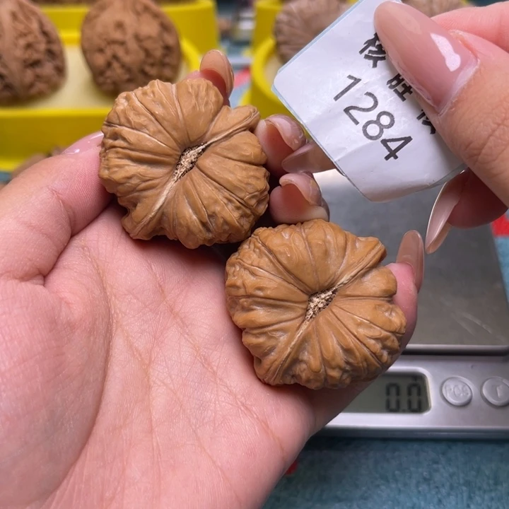 文玩核桃把件南瓜墩41.1284
