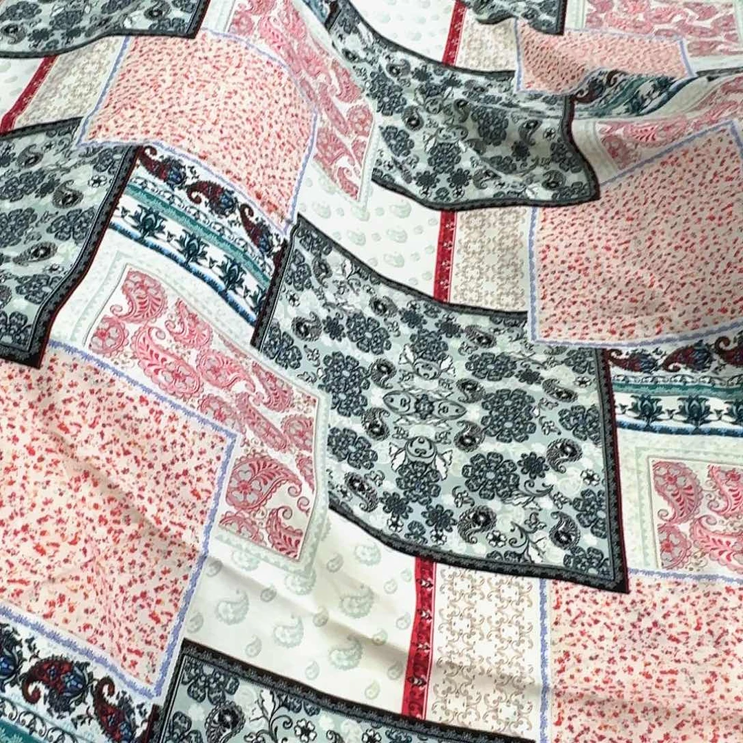 棉64号棉绸花色两米