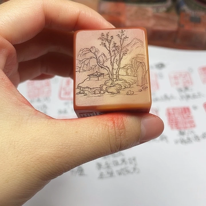 寿山石印石芙蓉石