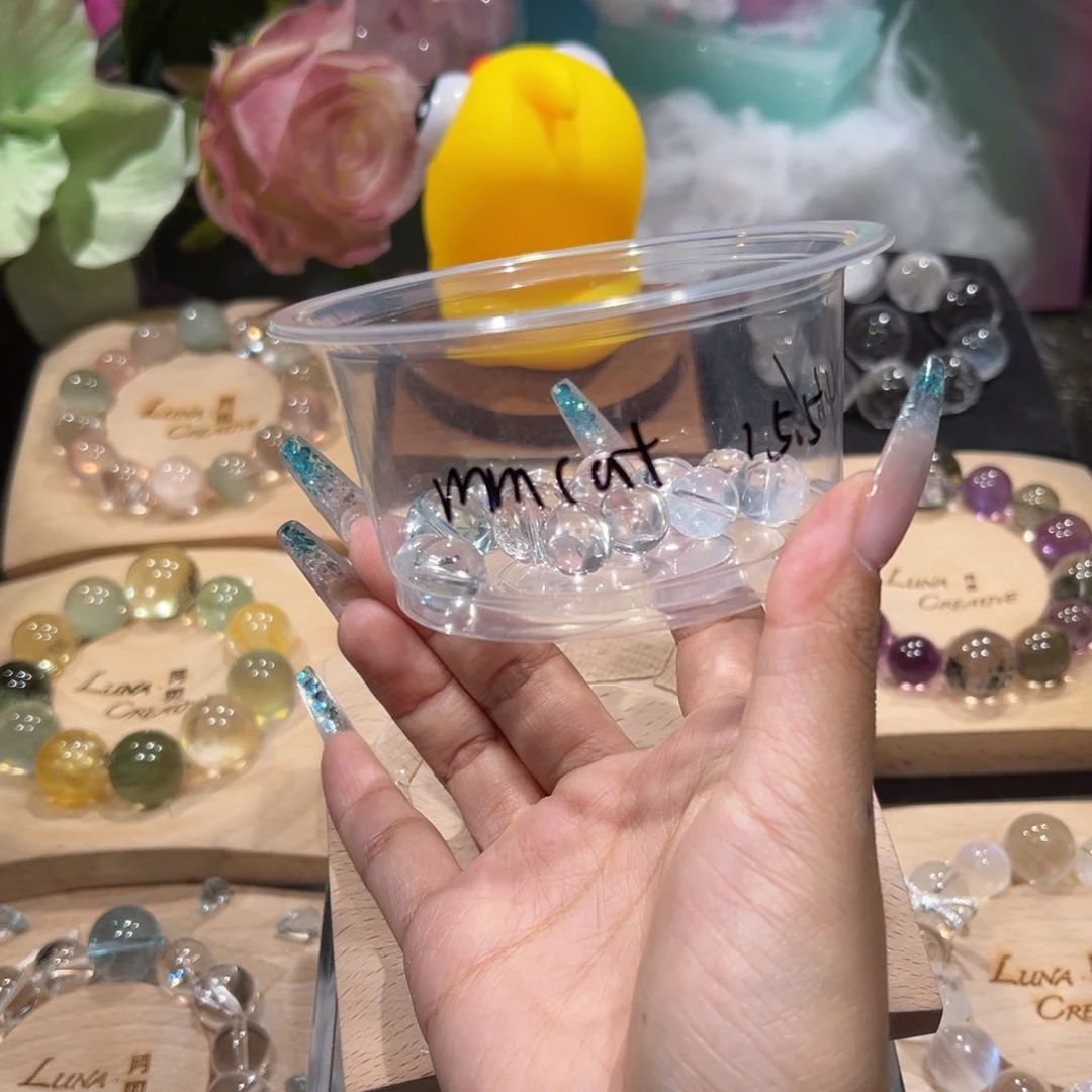 烟晶手链银S925镶嵌m***t