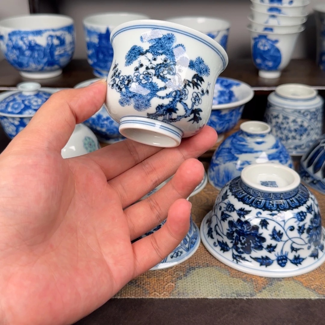 现代手工手绘茶器
