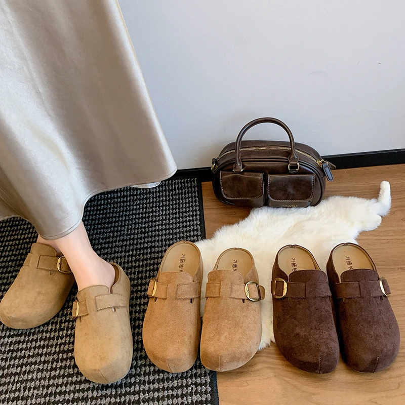 勃肯鞋女5cm小个子增高厚底2025秋季新款百搭韩版休闲时尚松糕鞋