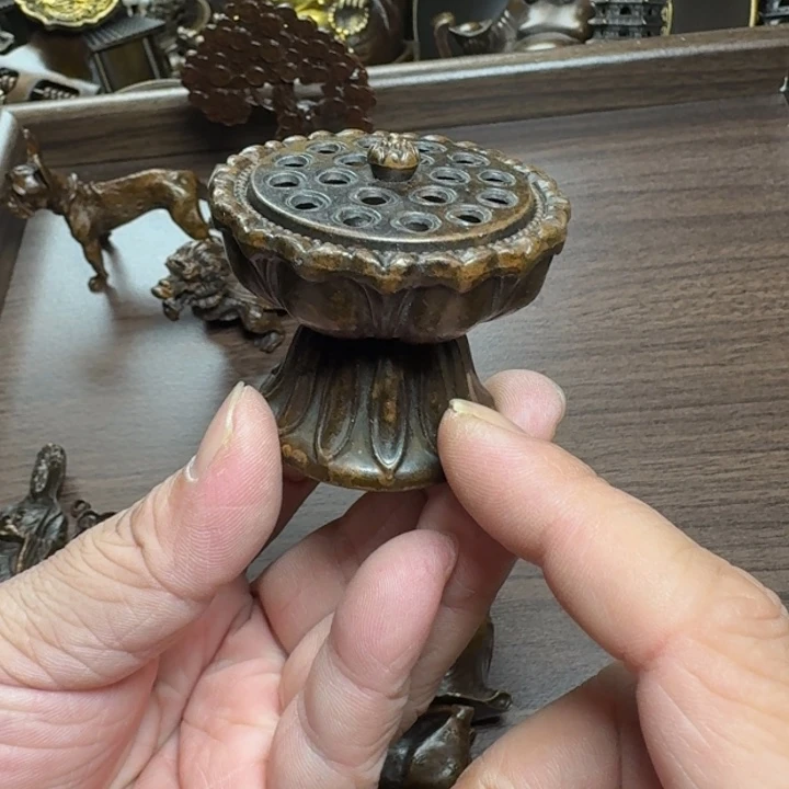 铜器摆件收收藏藏