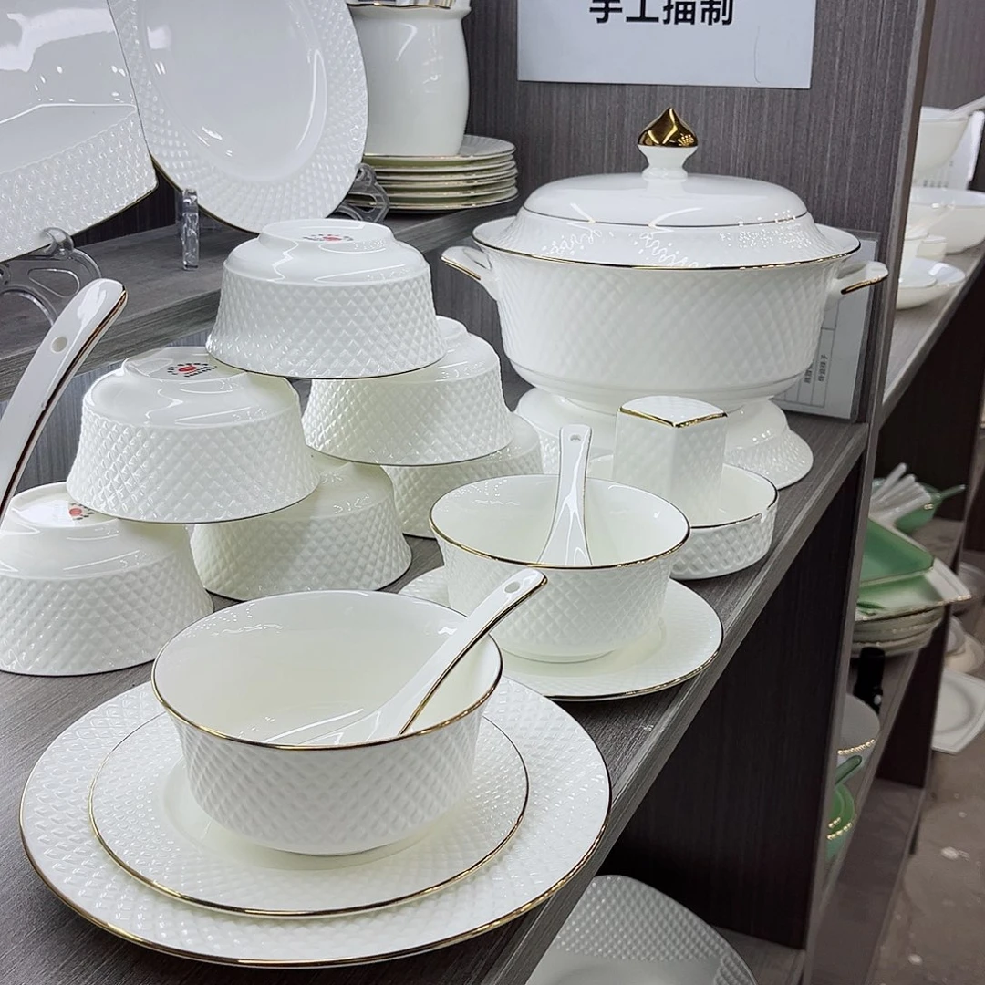 瓷乐*景德镇钻雅陶瓷餐具