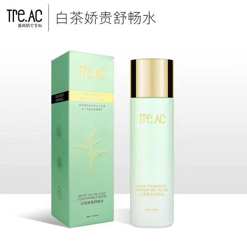 Tre.AC白茶娇贵舒畅水230ml深层补水保湿清爽控油提亮肤色