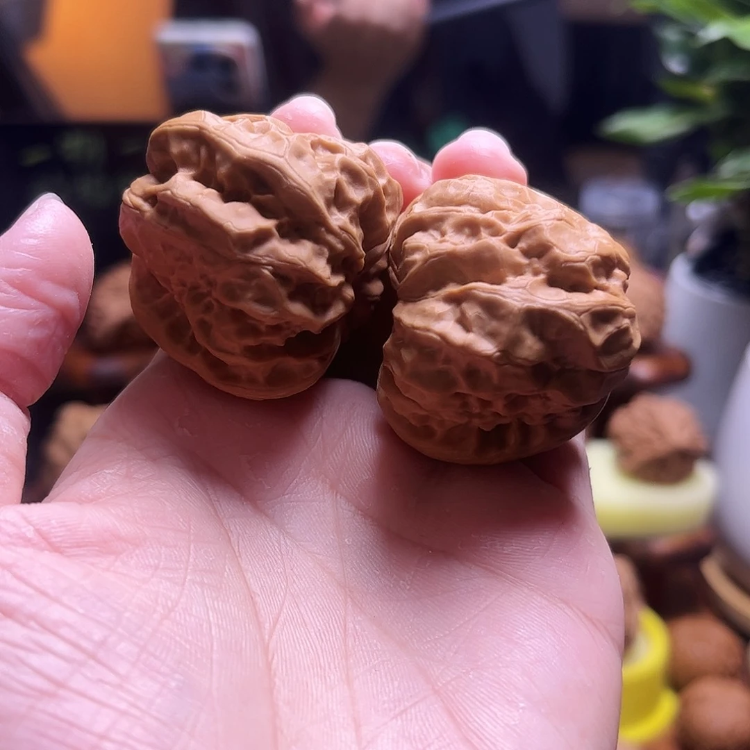 文玩核桃把件40尺蛤蟆48