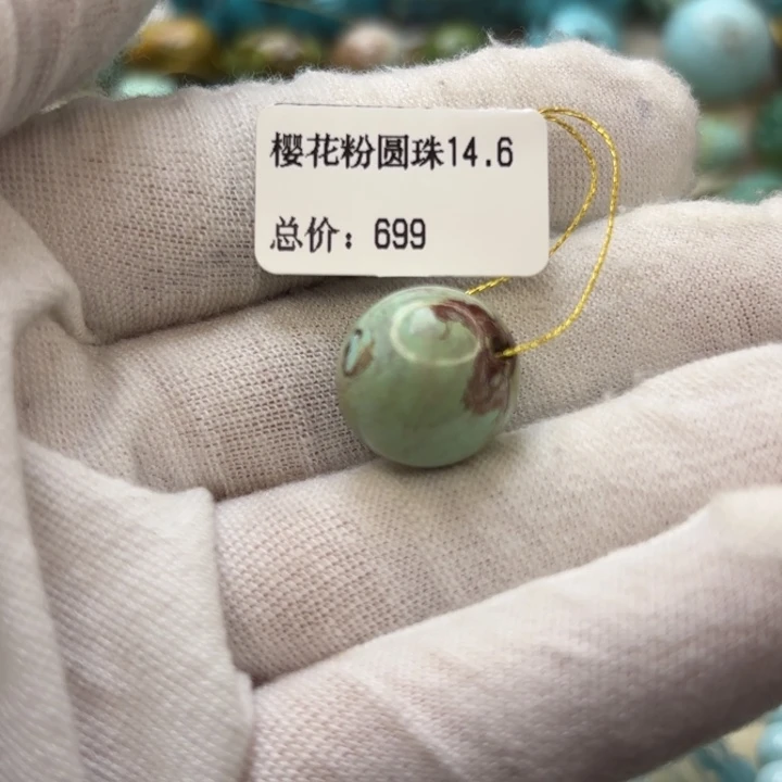 绿松石未镶嵌颈饰