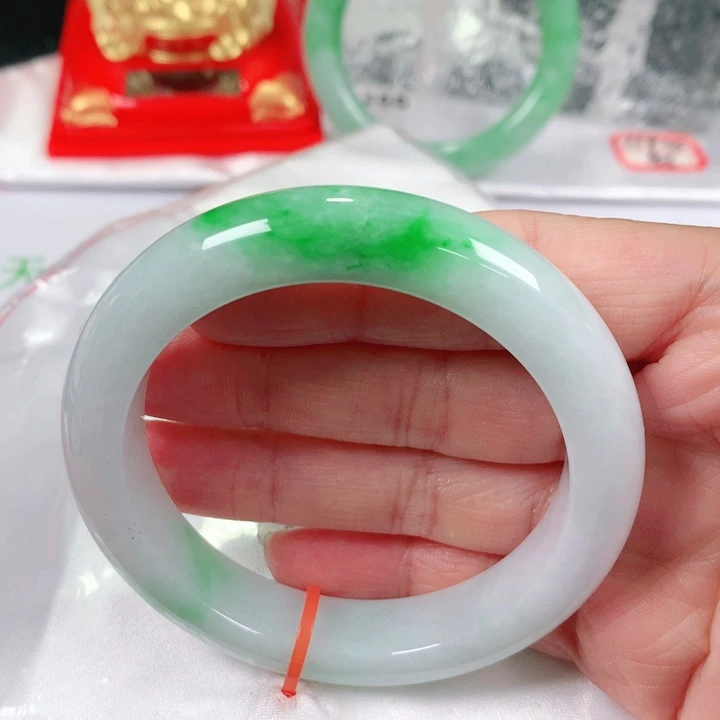 未镶嵌手镯翡翠  编号DH1227 正圈54