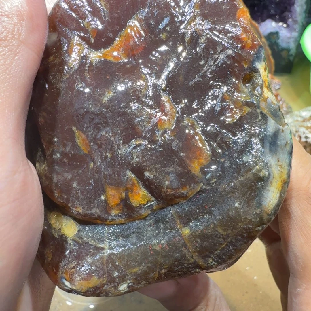 未镶嵌玛瑙/玉髓珠宝半成品