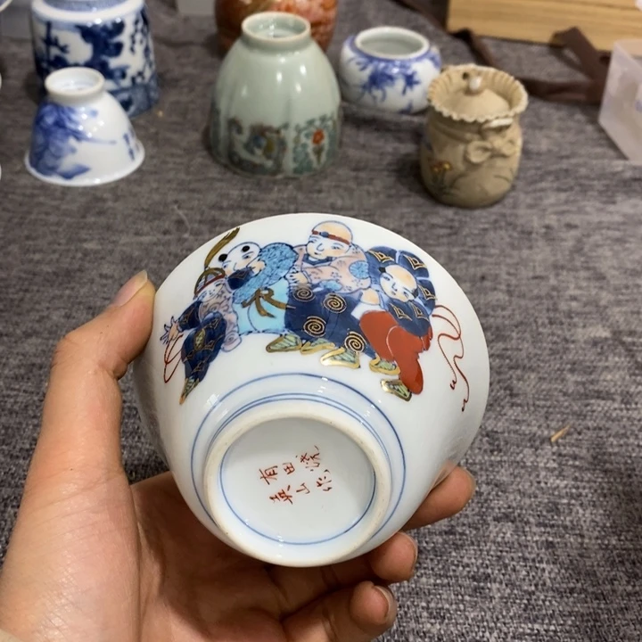 紫砂茶杯非常漂亮好看的碗