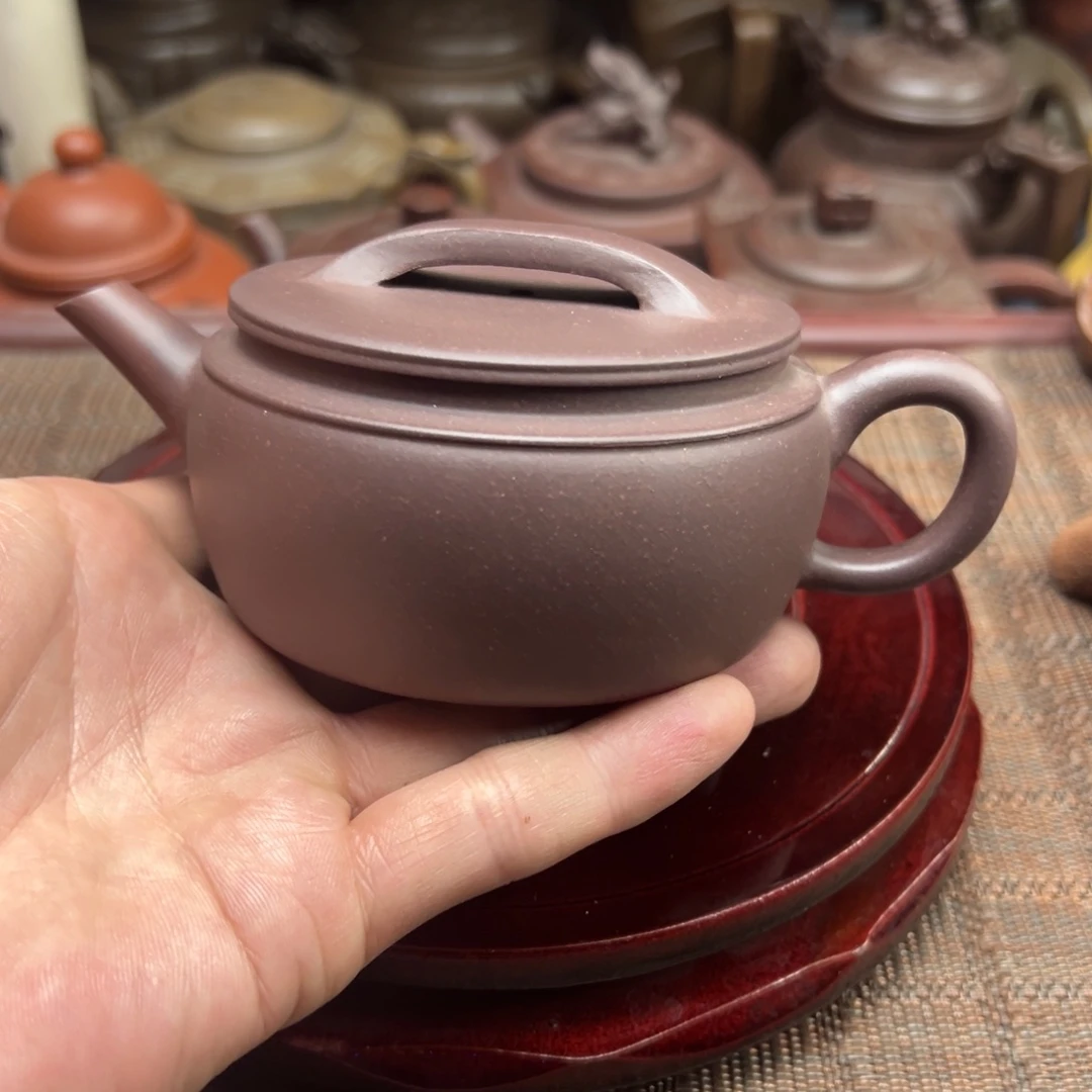 茶壶紫砂宜兴原矿紫砂壶150毫升容量