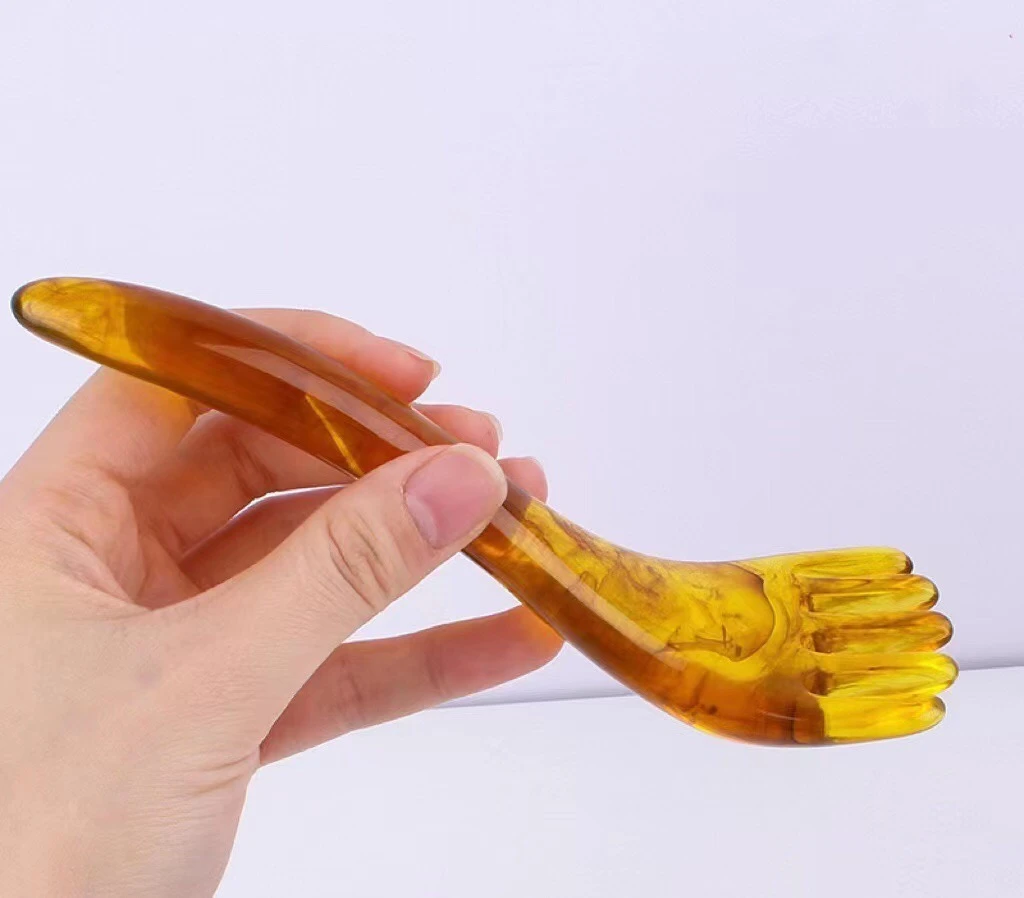 五爪梳一个 头部按摩 树脂