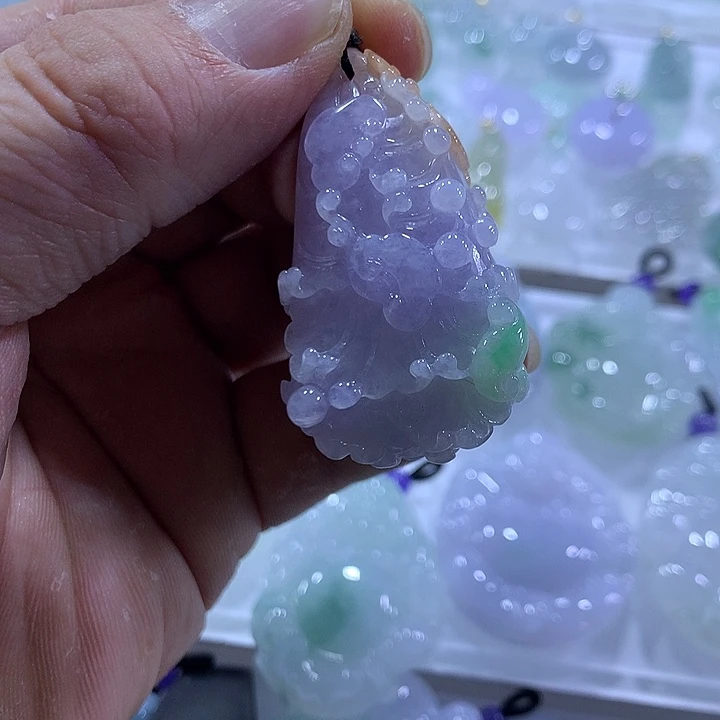 翡翠未镶嵌颈饰天然翡翠Ａ货吊坠