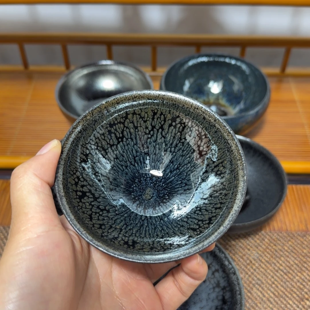 茶盏建盏手工制作主人杯茶杯