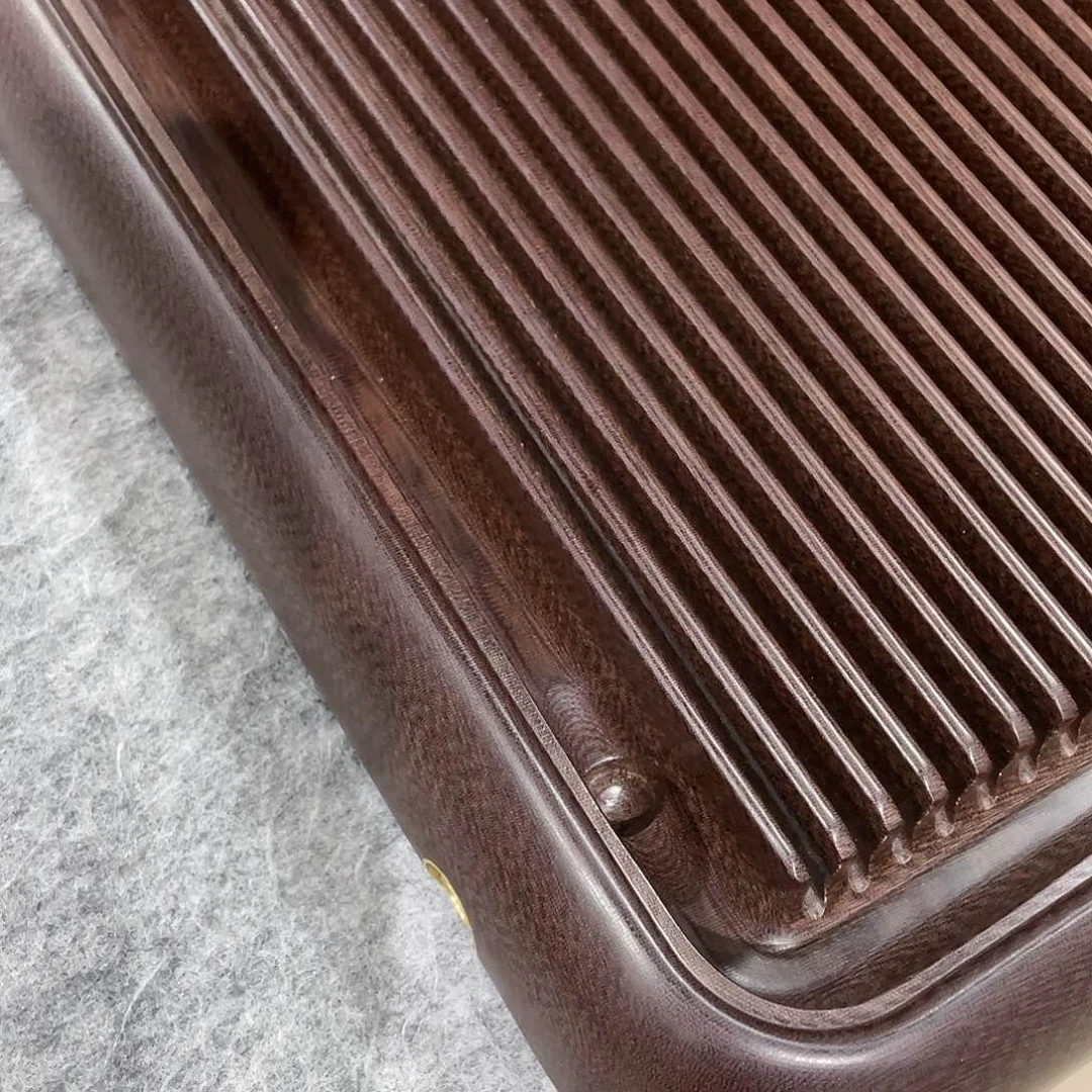 【闪购商品】拽*电木茶盘紫龙纹100/40/5