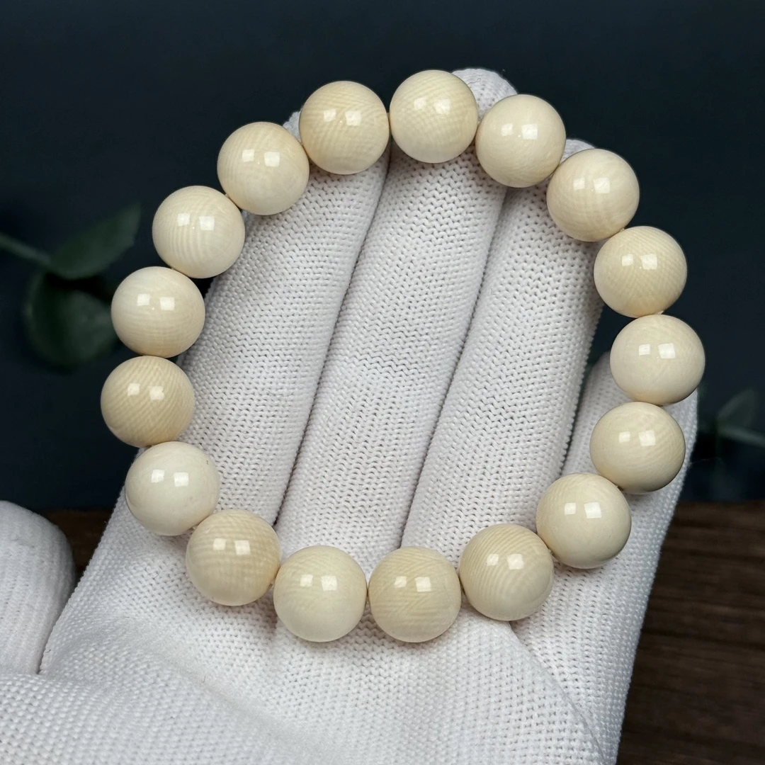 Q35-64天然猛犸牙 收藏款 爆满纹单圈12mm一物一图假一罚十