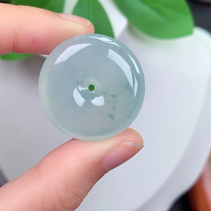 颈饰未镶嵌翡翠35号27.6-5.8mm