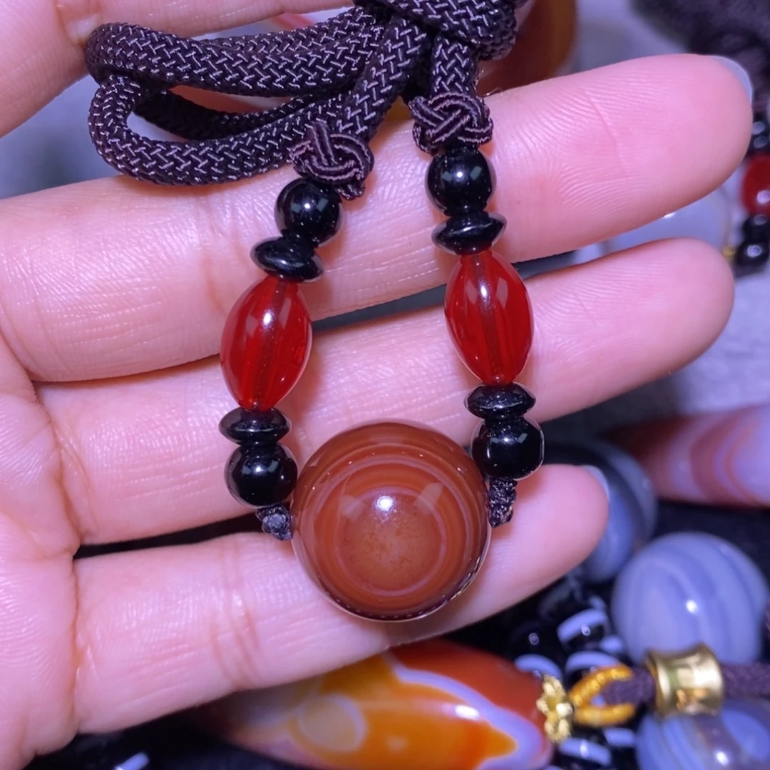 玛瑙/玉髓未镶嵌颈饰