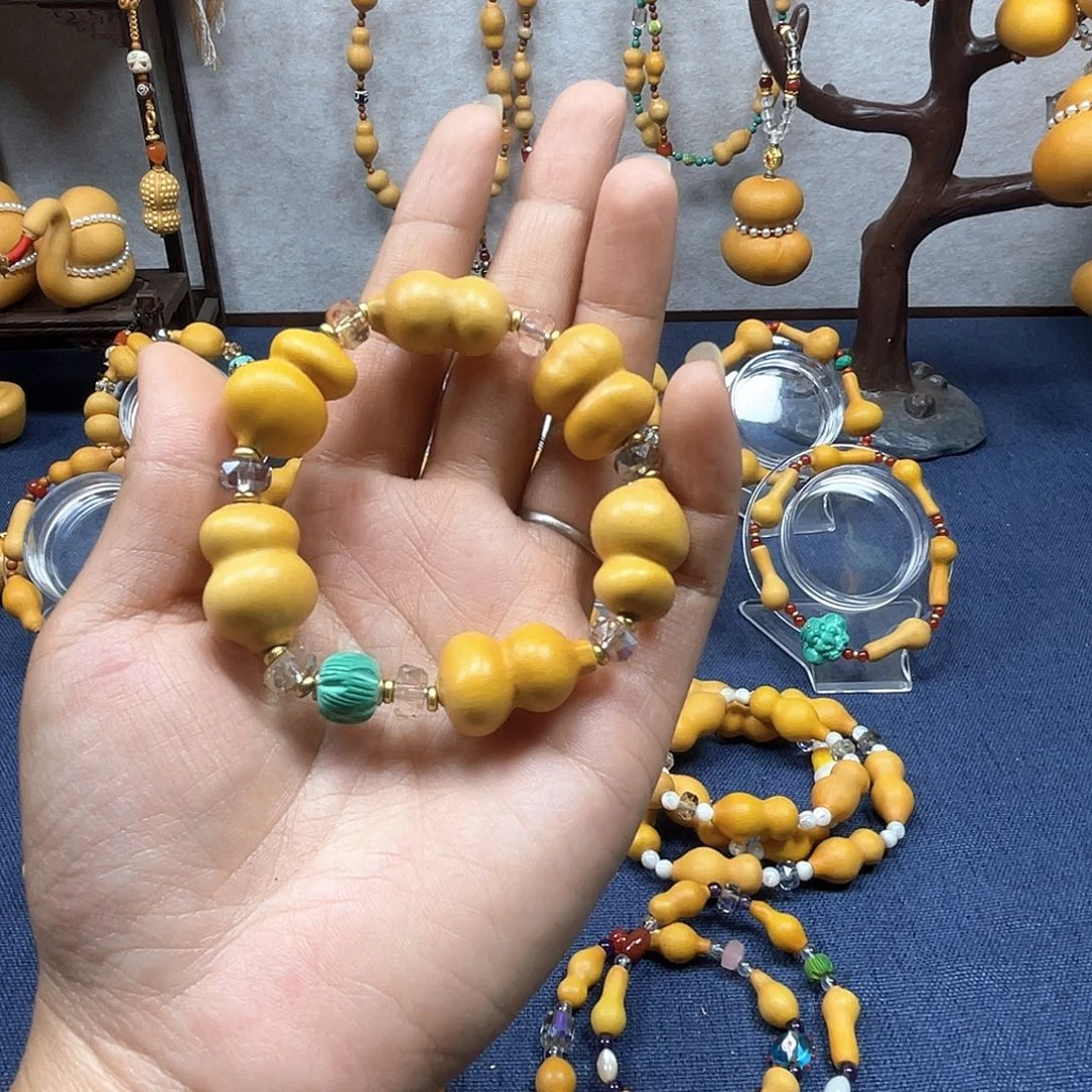 纯天然葫芦手工制作