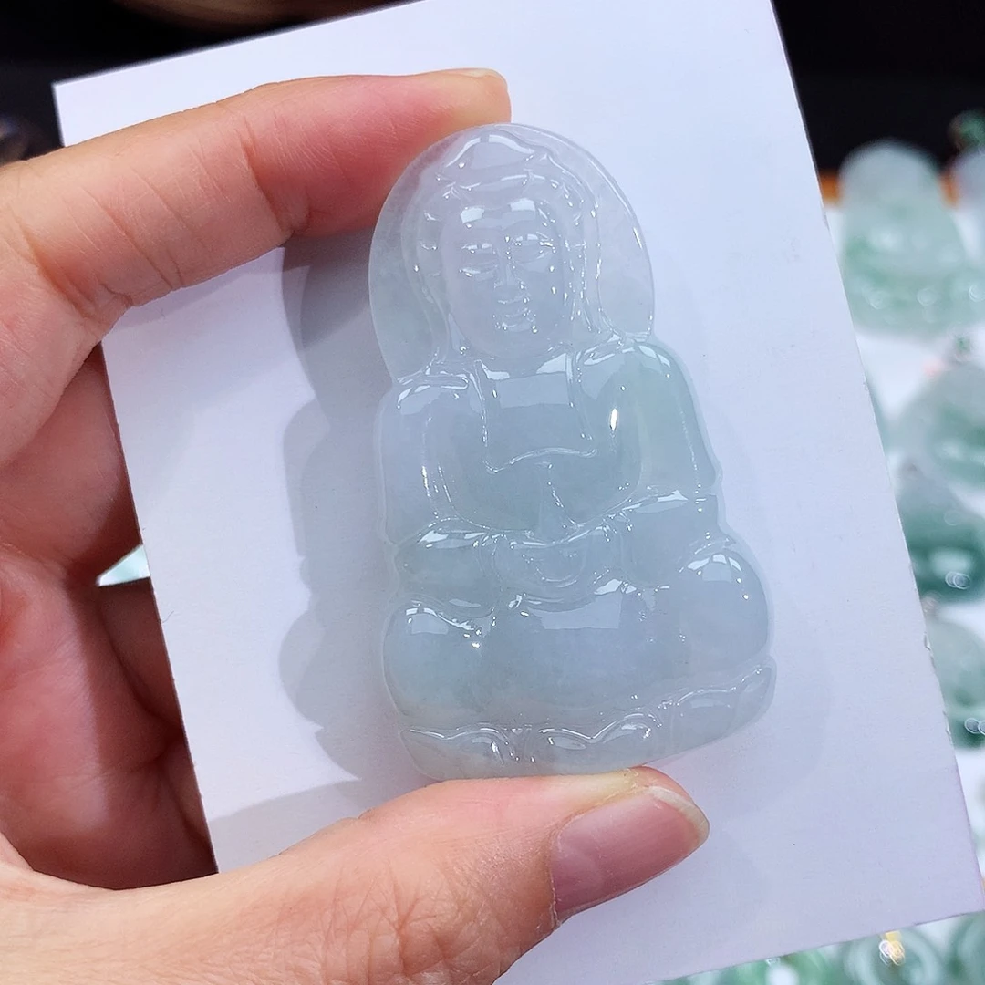 翡翠未镶嵌颈饰翡翠吊坠