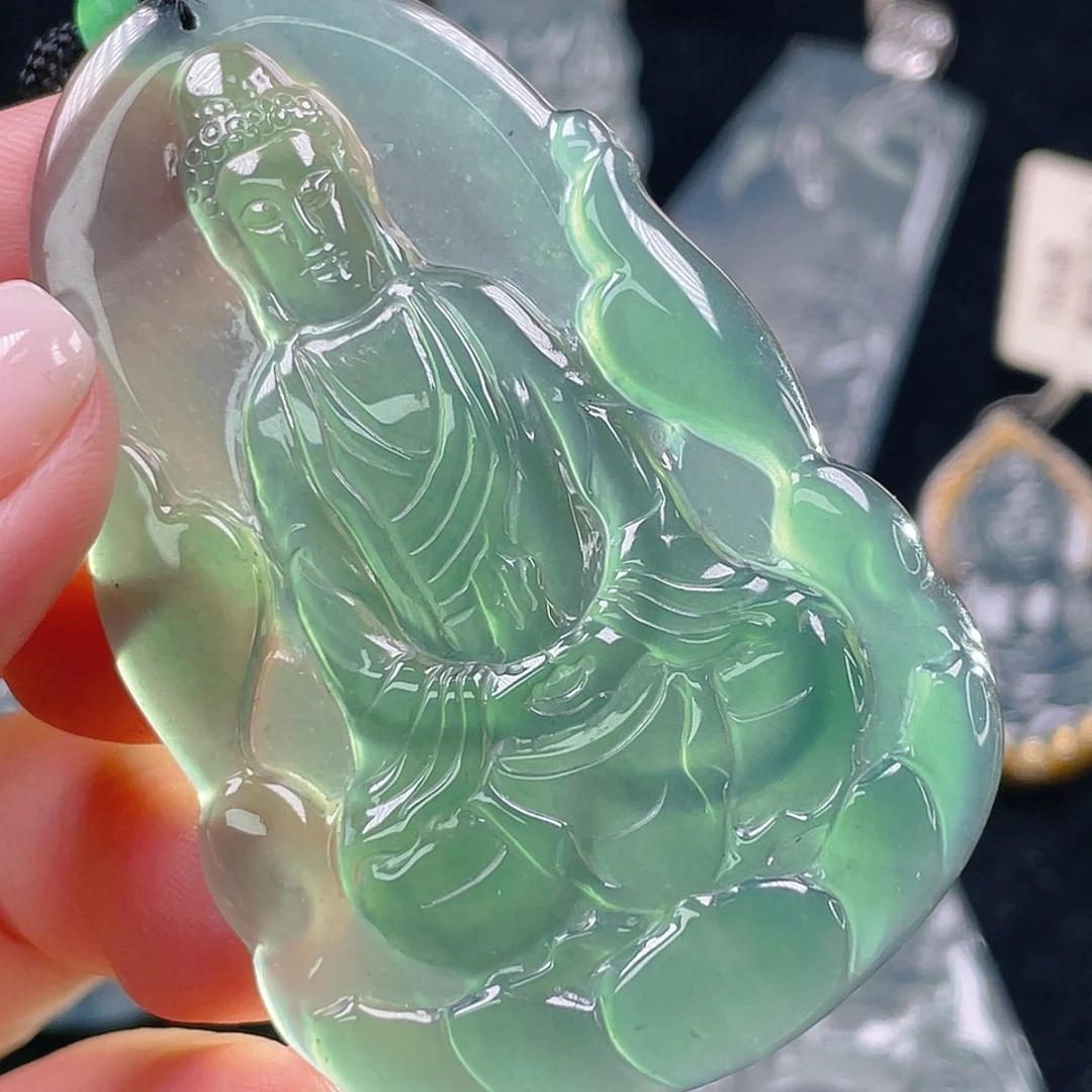 颈饰未镶嵌翡翠9，