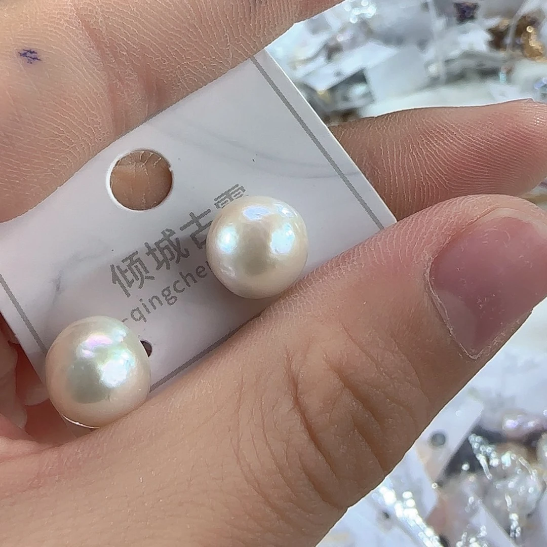 银S925镶嵌项链定制175淡水珍珠