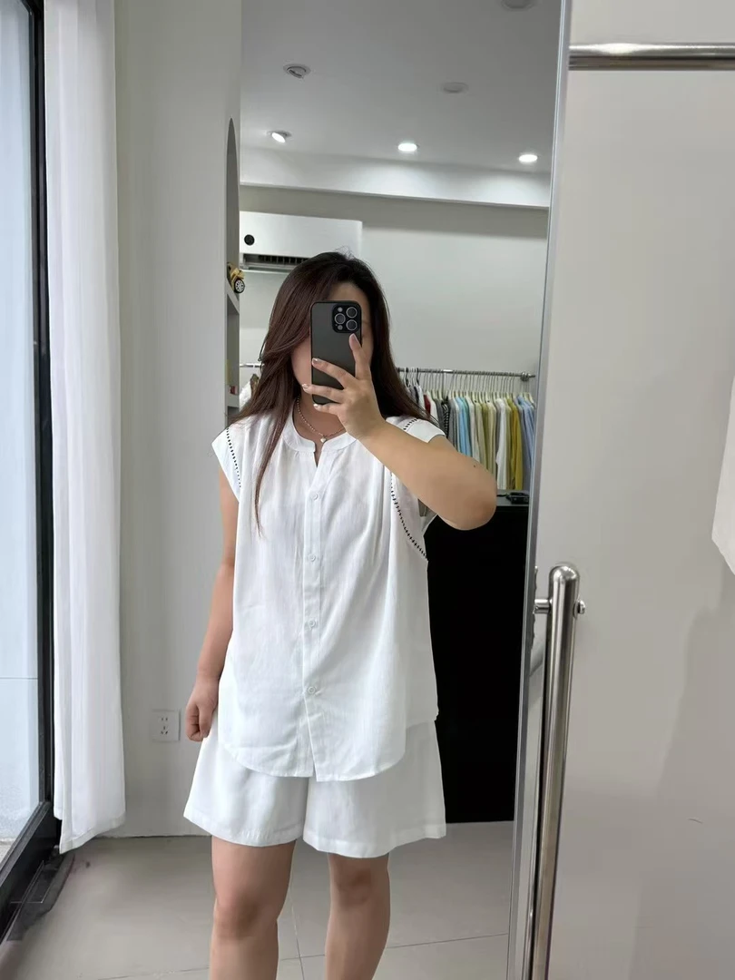 新款夏季上衣裤子套装{备注编码}