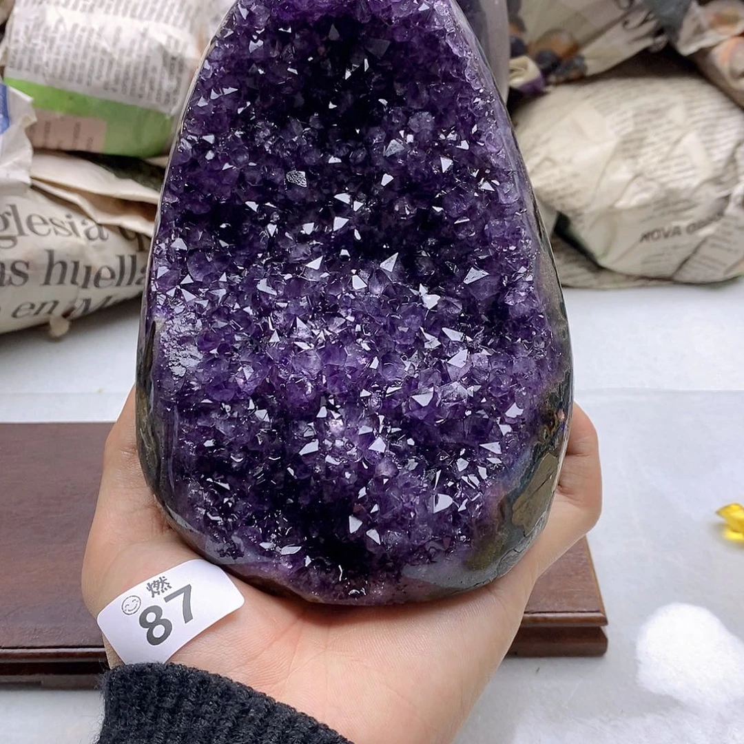 紫晶大型摆件（非配饰）未镶嵌