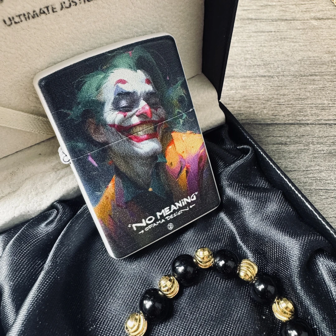 电影小丑煤油打火机经典图案抖音网红同款男士礼物个性ins炫酷