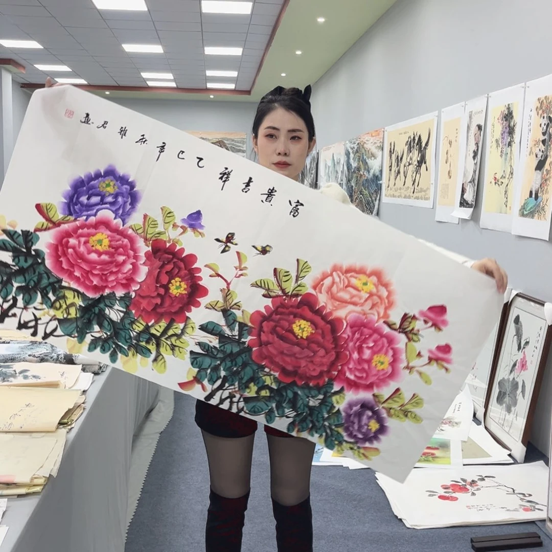 国画国画纯手绘作品