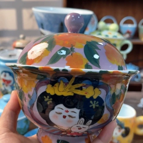炉景德镇釉下手绘陶瓷