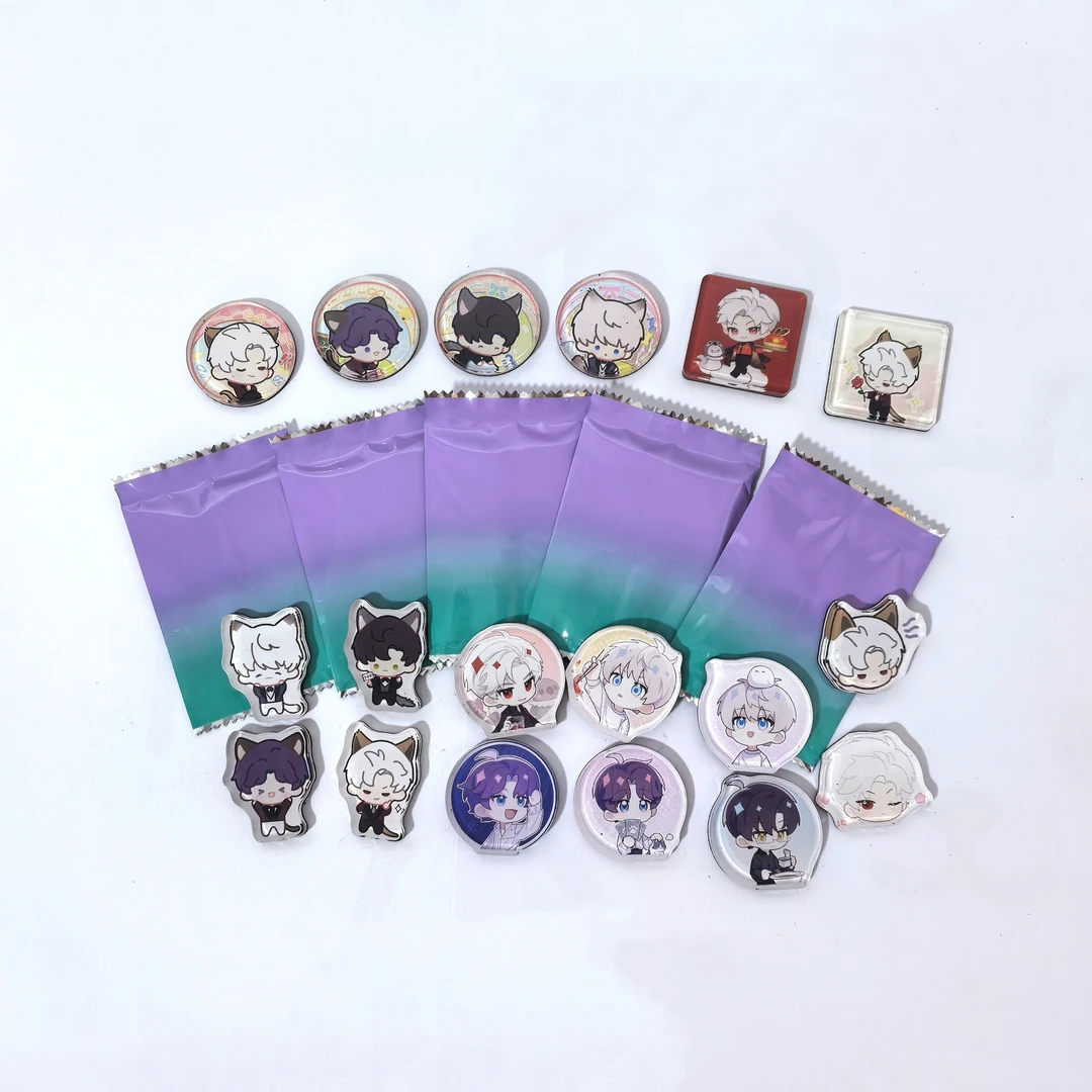 【直播间拆】二创恋与深空3cmQ版冰箱贴洞洞板磁贴周边文创饰品