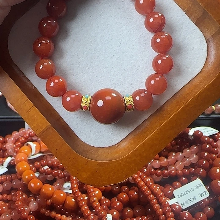 玛瑙/玉髓未镶嵌手链