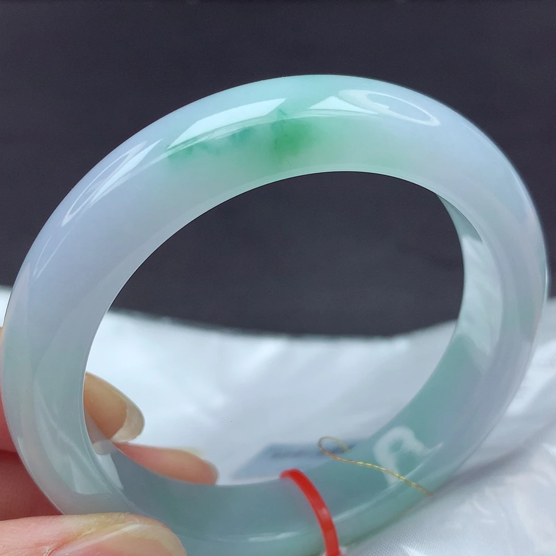 未镶嵌手镯翡翠54圈608