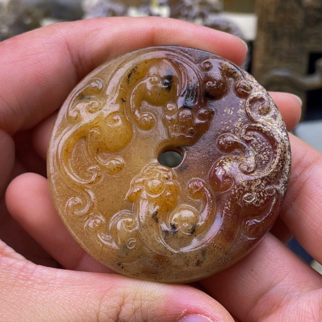 蛇纹石玉未镶嵌颈饰167