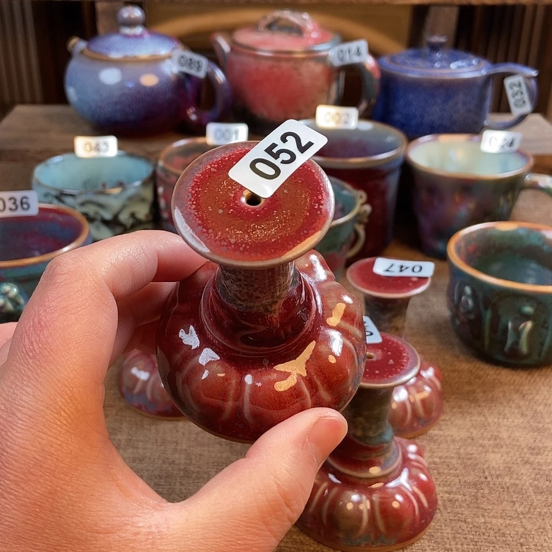 摆件无*钧瓷摆件摆件